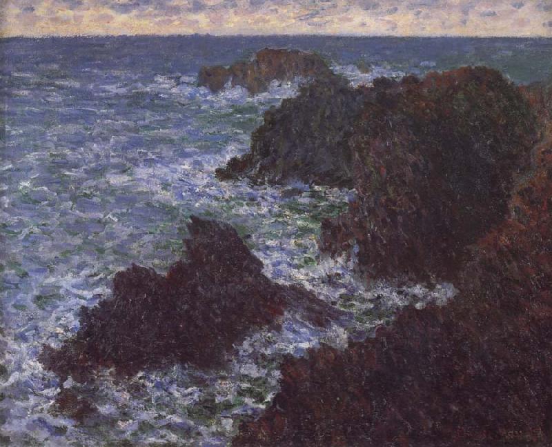Claude Monet The Cote Sauvage Sweden oil painting art